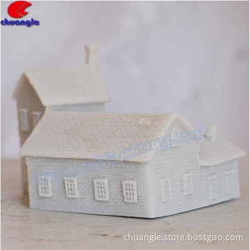 House Building,Resin House Model Decoration